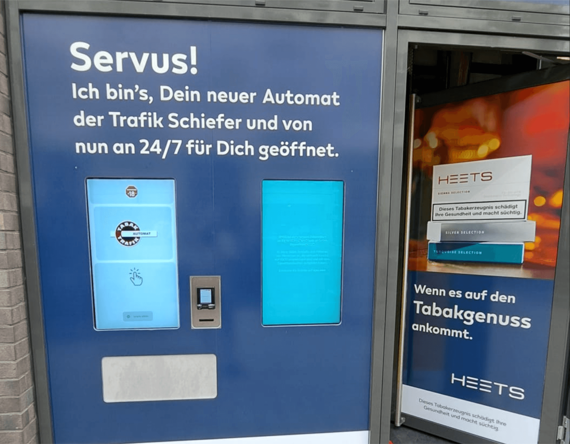 tobaccobutler24 terminal – front view